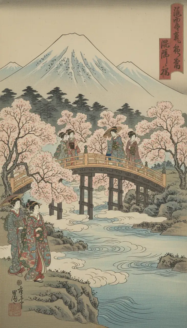 Gempix2 AI-generated Japanese landscape image